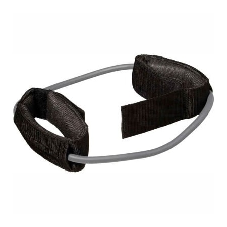 Fabrication Enterprises CanDo Tubing with Cuff Exerciser, 35" Circumference, Silver 1412303